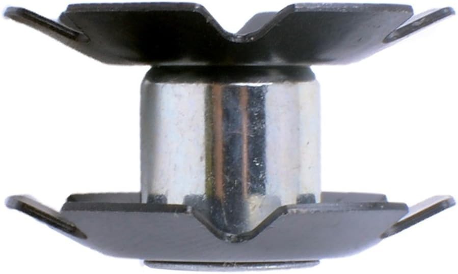 Durable Alloy Steel 1-1/8 Inch Star Nuts for Secure Bike Headset Installation