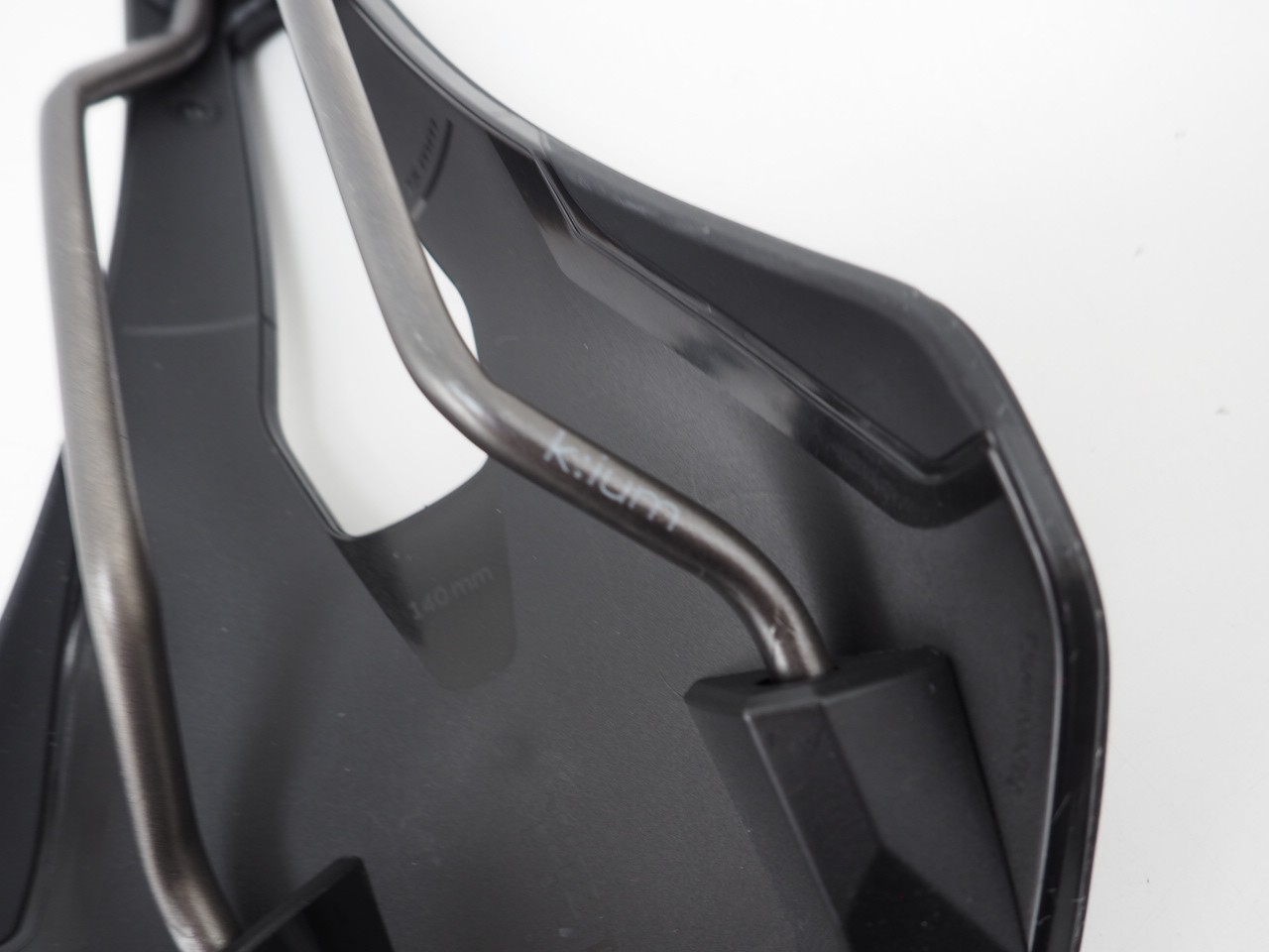 Fizik Argo Vento Road Bicycle Saddle K:ium Rails 140mm x 265mm Black