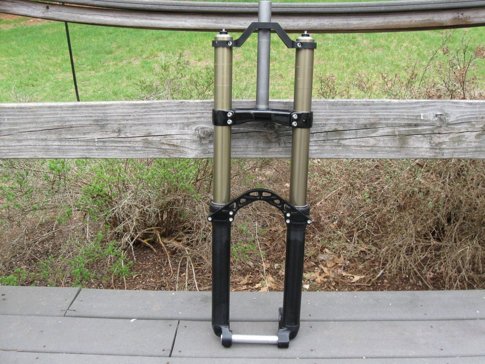 Vintage 2002 Marzocchi Monster T Downhill Freeride Fork MTB Mountain Bike Clean!