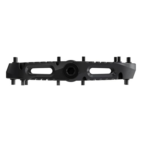 Composite Flat Bike Pedals 115x105mm Nylon Platform 10 Pins Per Side MTB