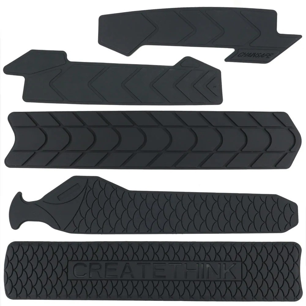 MTB / Road Bike Silicone Chain Protector Frame Guard Self-Adhesive