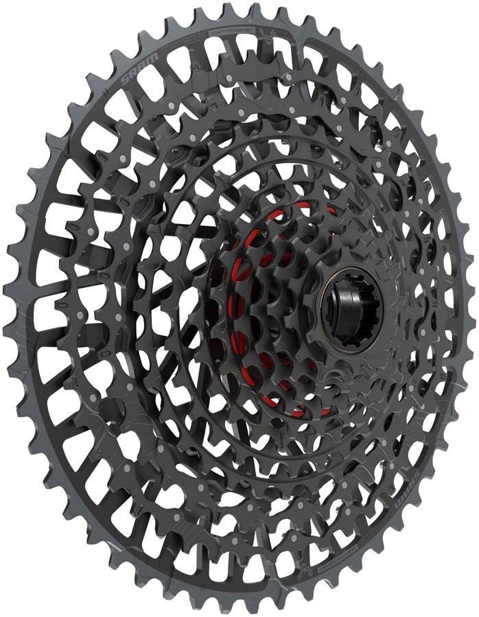 SRAM X0 Eagle T-Type XS-1295 Cassette – 12-Speed, 10-52t, For XD Driver, Black