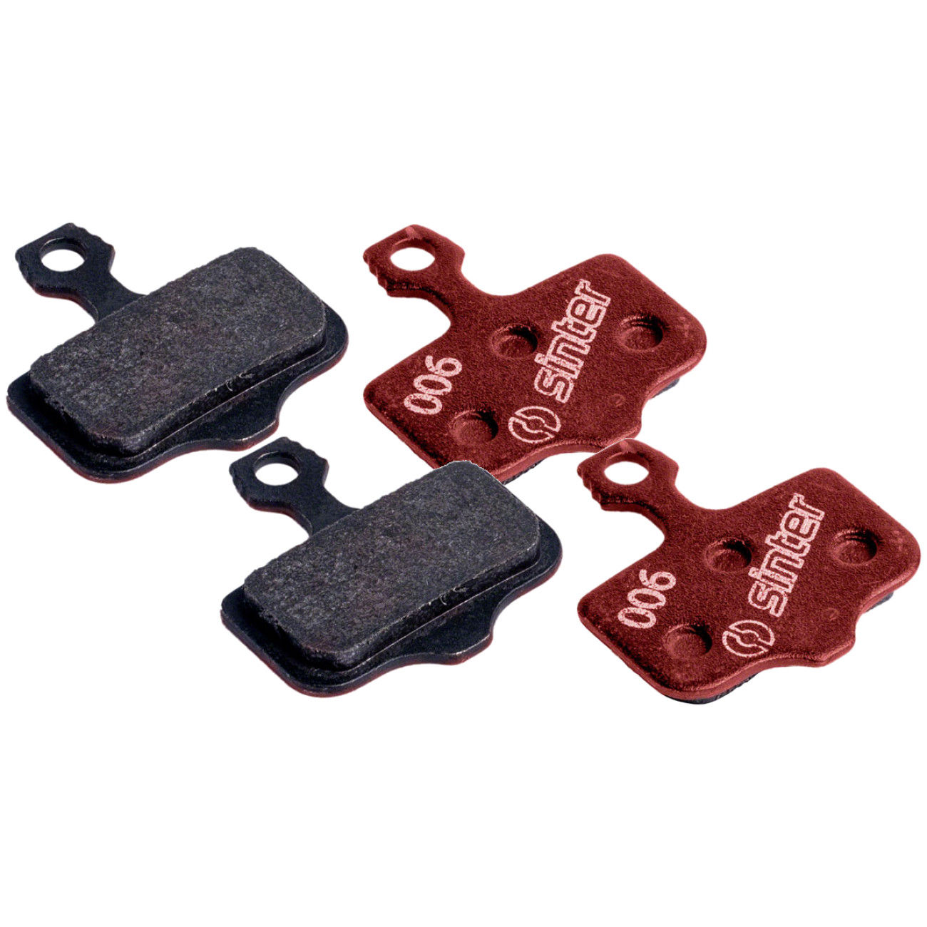 Sinter Red s514 Organic Disc Brake Pads Bundle for Avid/ with Ceramic Particles