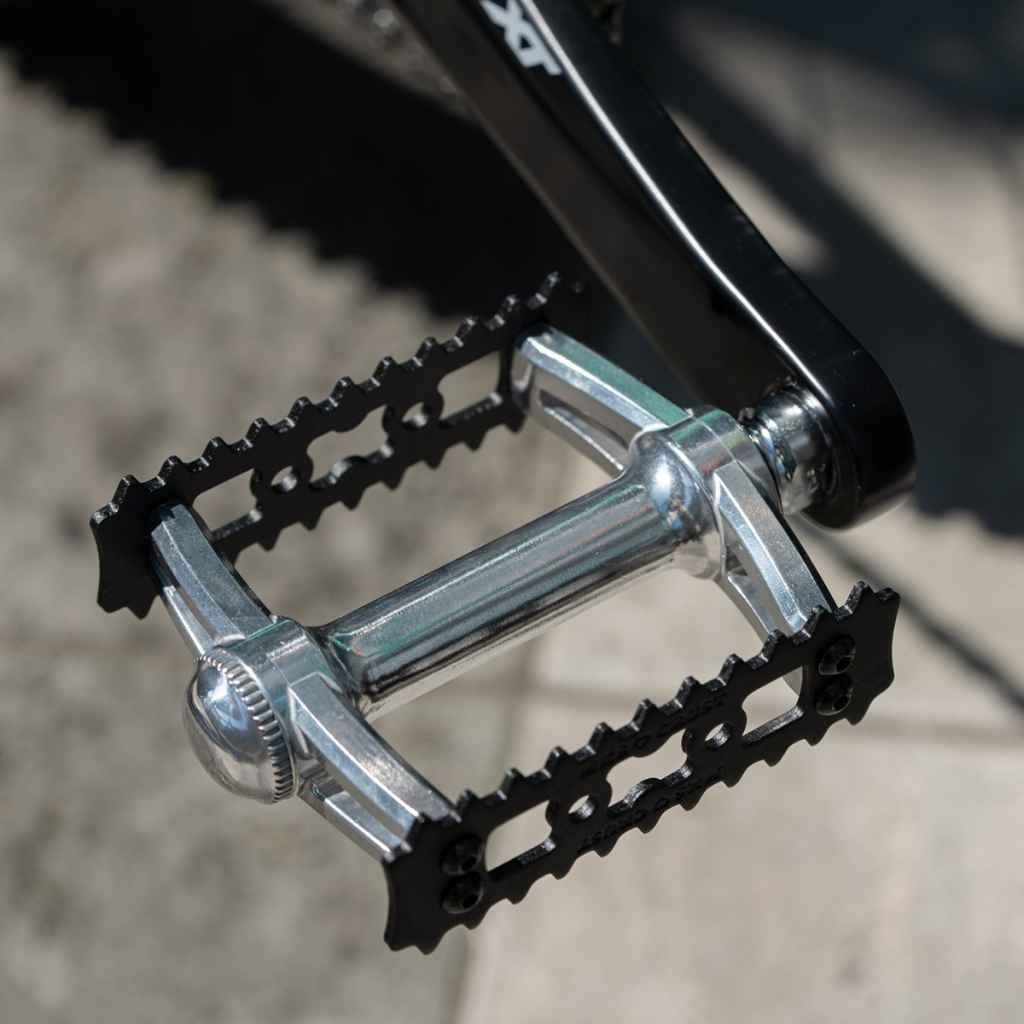 MKS×CRUST super gordito pedal (Black) Bicycle Parts 95×85mm JAPAN