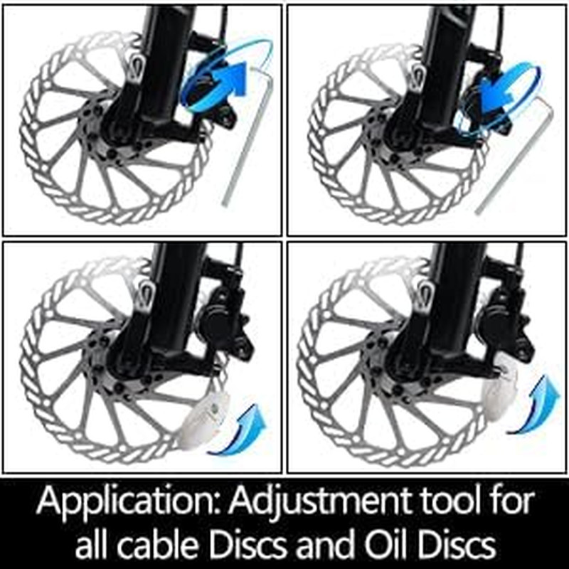 Bicycle Brake Pad Alignment Tool for MTB Disc Brake Repair (1/2/4 Pcs)