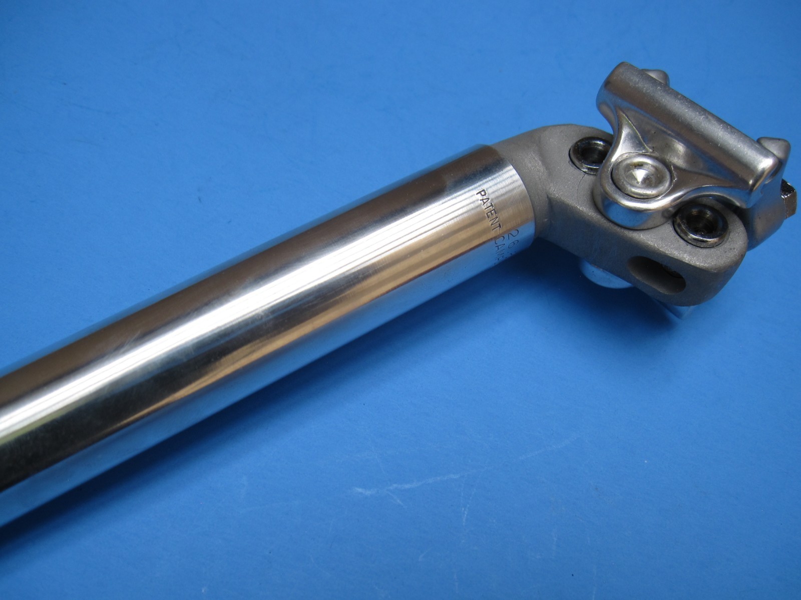 vintage Reggisella Campagnolo Record seatpost, 26.8mm, NOS in box, 210mm