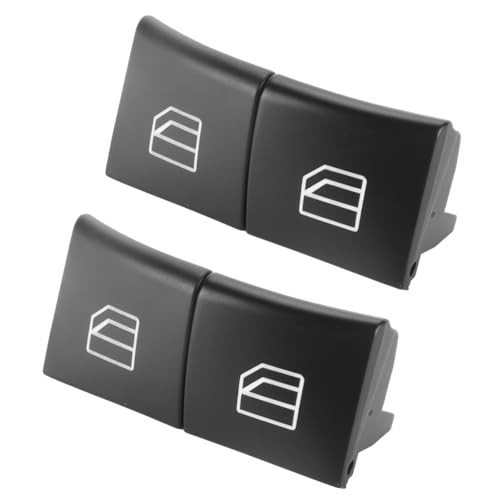 Front Left and Right Side Window Switch Button Covers Window Control Switch