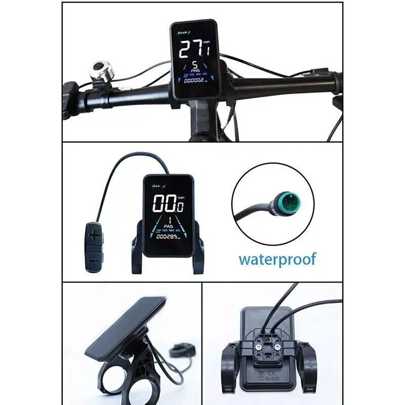 NC-81F EBike LCD Color Display 48V Electric Bike Conversion Kit scooter SHIP