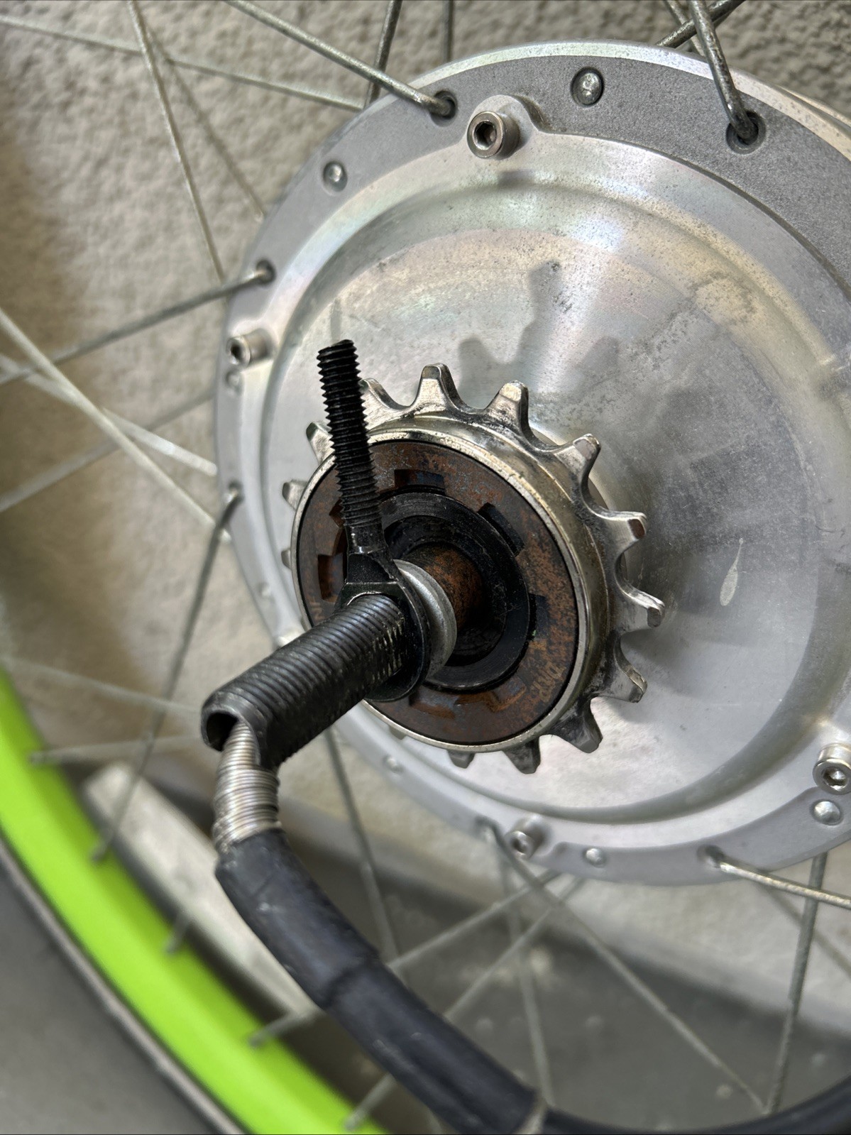 Bafang 36V 250W Rear Hub DC Motor & Shimano Inter M Nexus Front 26″ Wheels Kit