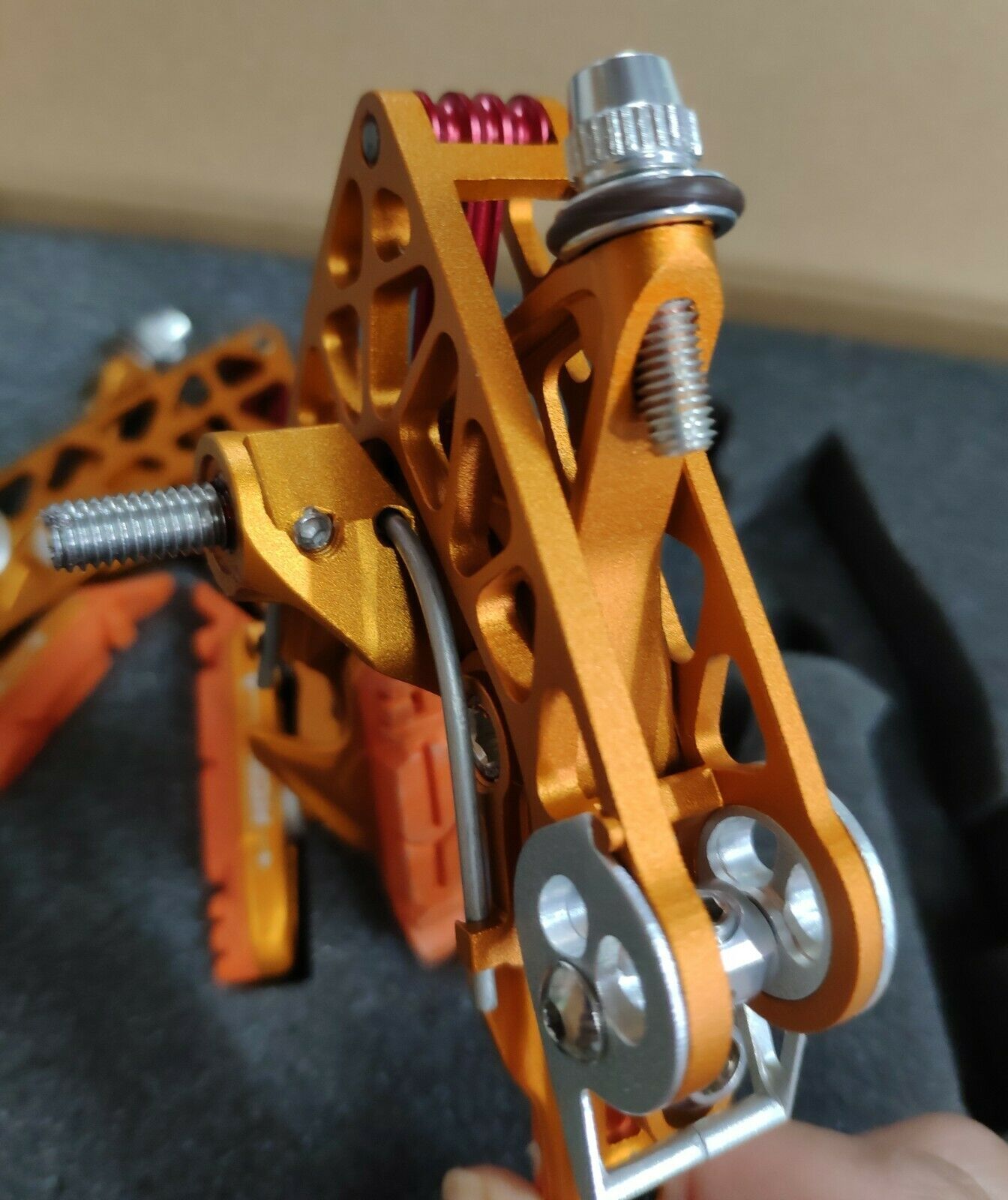 KCNC GOLD CB4 Hill Calipers Brake Road Brake F&R set bike 220g /USPS