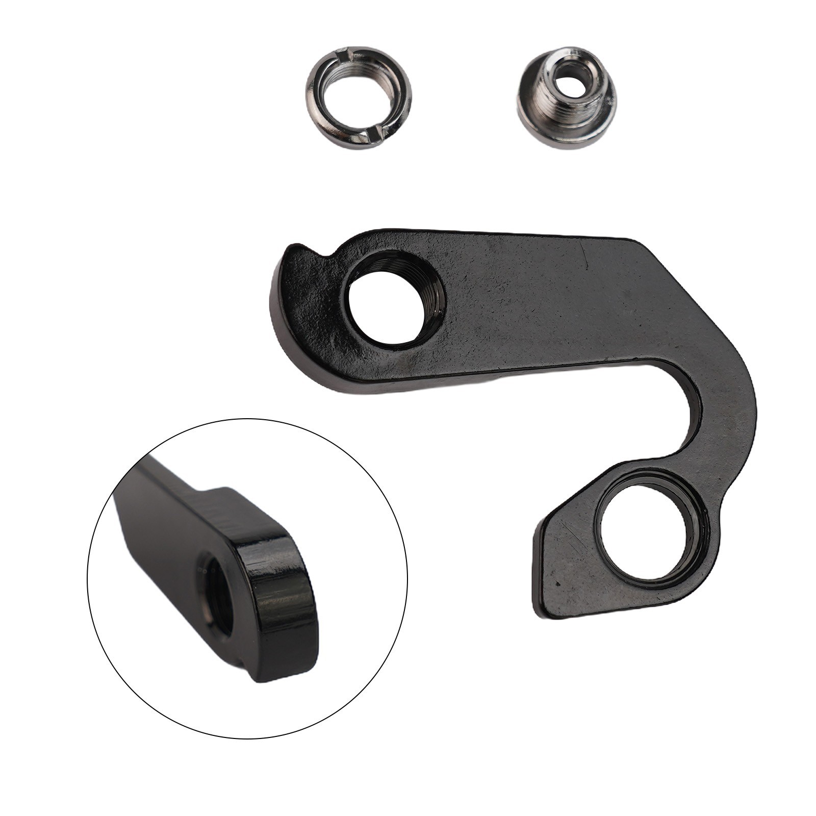 Jet black Aluminum Alloy Rear Derailleur Mech Hanger for Marin Bayview Parts