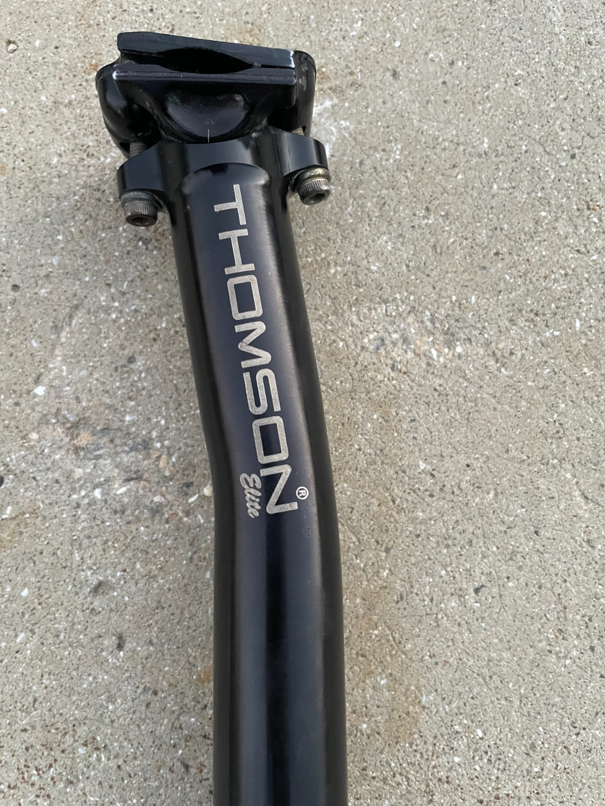 Thomson Elite Setback Bicycle Seat Post 30.9mm x 367mm SP-E128-SB