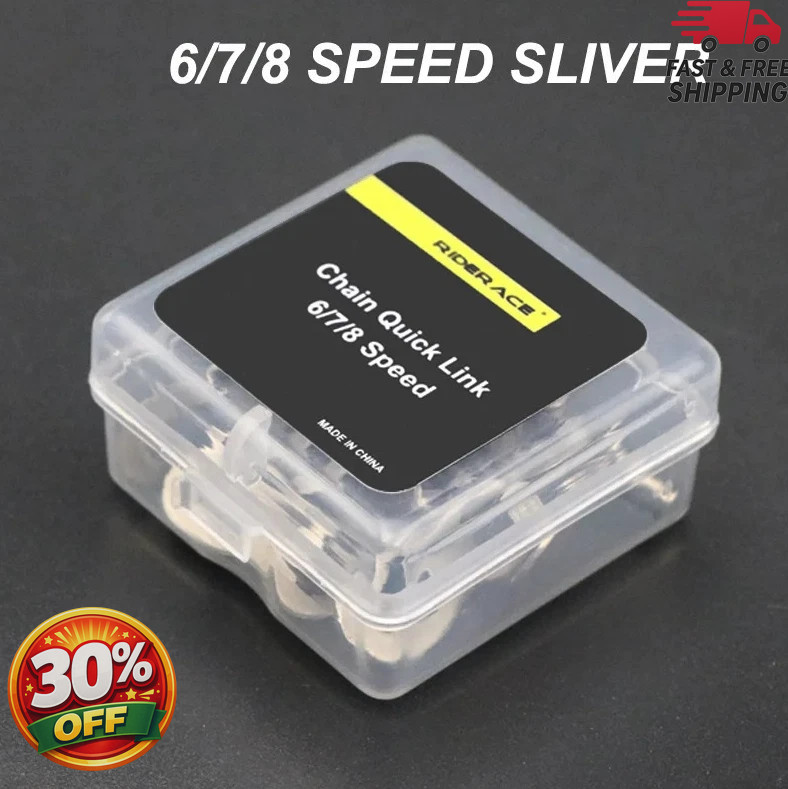5 Pairs Bicycle Chain Quick Links Master Connector 6-12 Speed MTB – NEW