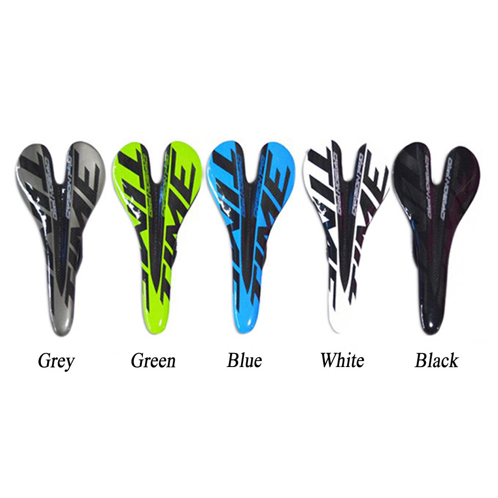 Carbon Bicycle Saddle Ultralight MTB Road 95g NESS Racing Seat Glossy 270*130mm