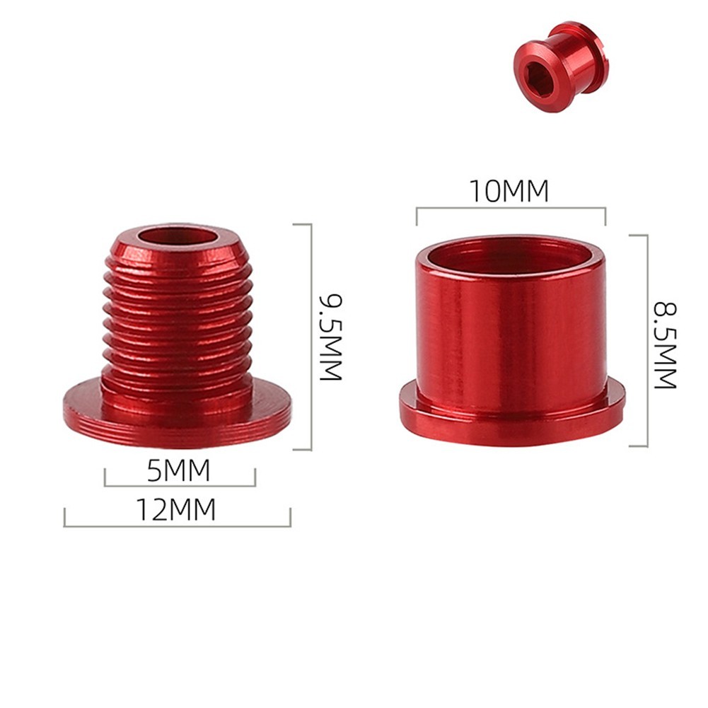 Enhanced Durability Single and Double Disc Crankset Nails for Secure Attachment