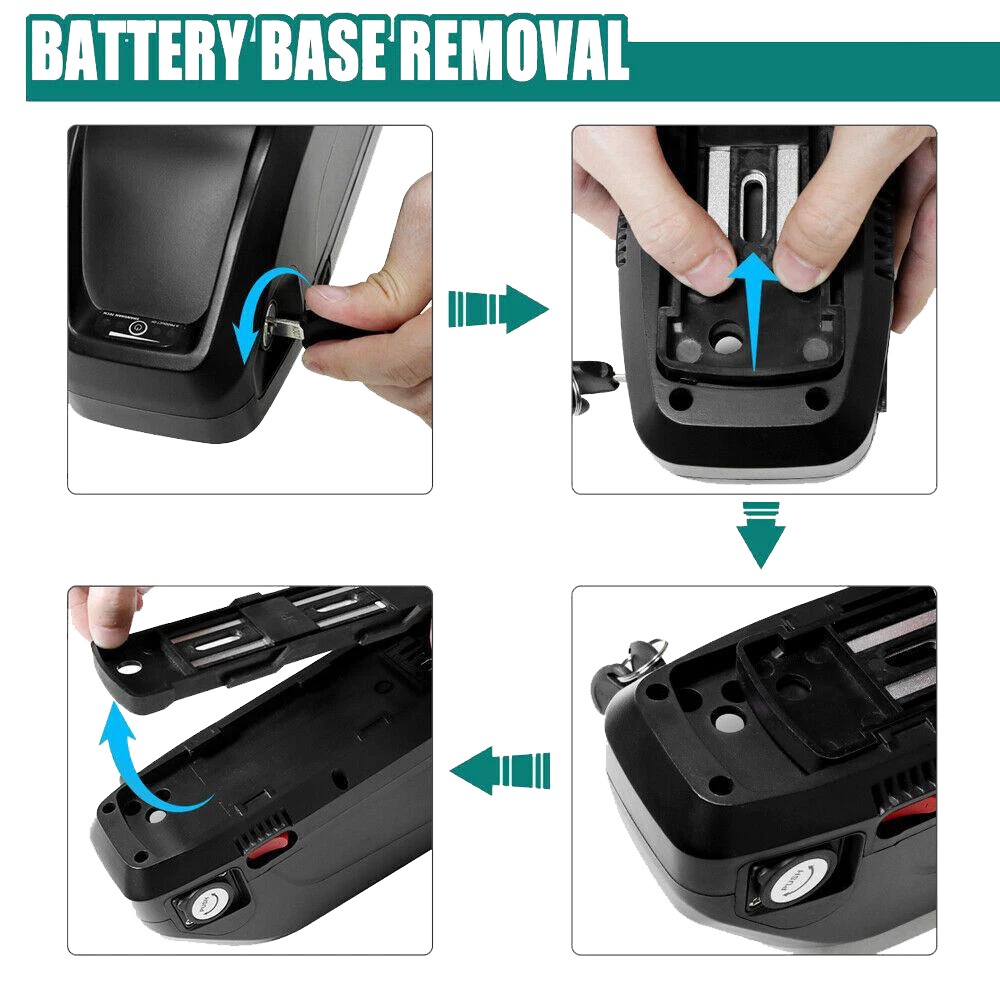 E-bike Battery 60V 52V 48V 25Ah Lithium ion for Bicycle 0~2000W Bafang CSC Motor
