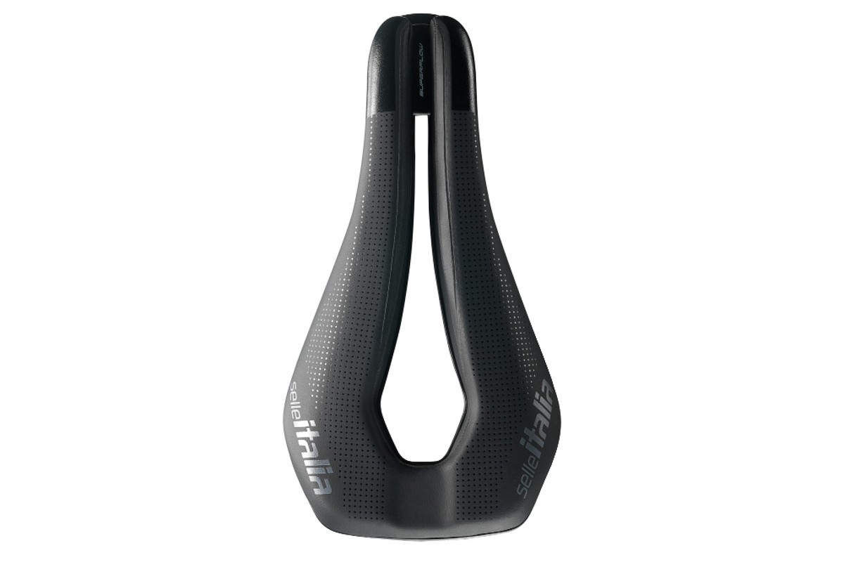Selle Italia Watt Gel Superflow Saddle – 255x163mm Titanium Black
