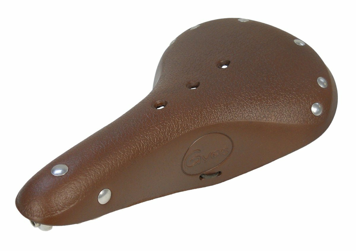 Gyes Brown Leather Saddle ST15