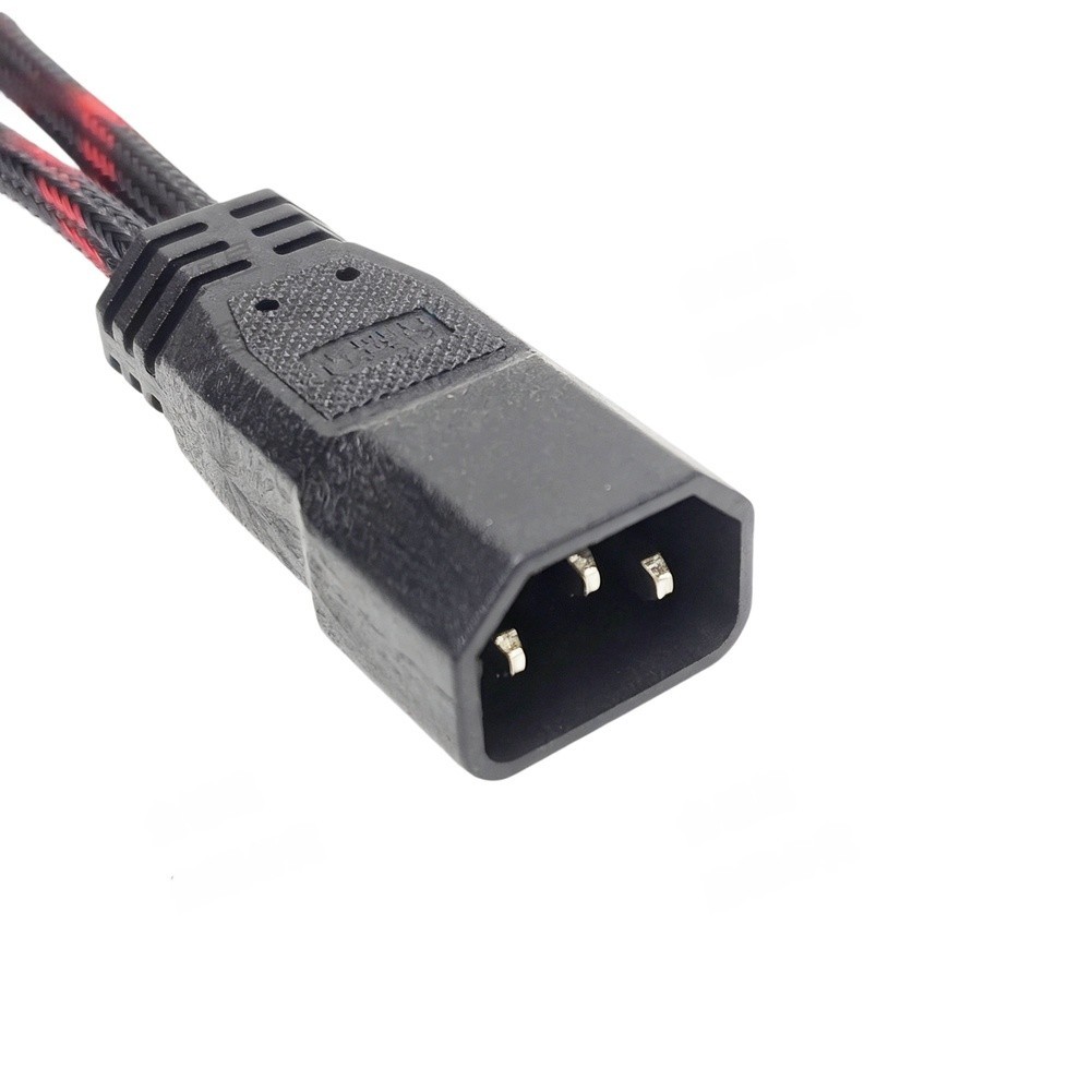 2 Way Power Splitter Cable 90 Deg Elbow Tinned Copper Conductors E-Bike