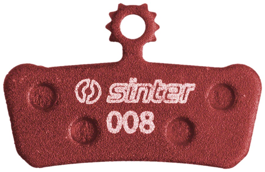 Sinter Red s514 Compound Organic Disc Brake Pads – Avid/SRAM, Sinter Type 008, O