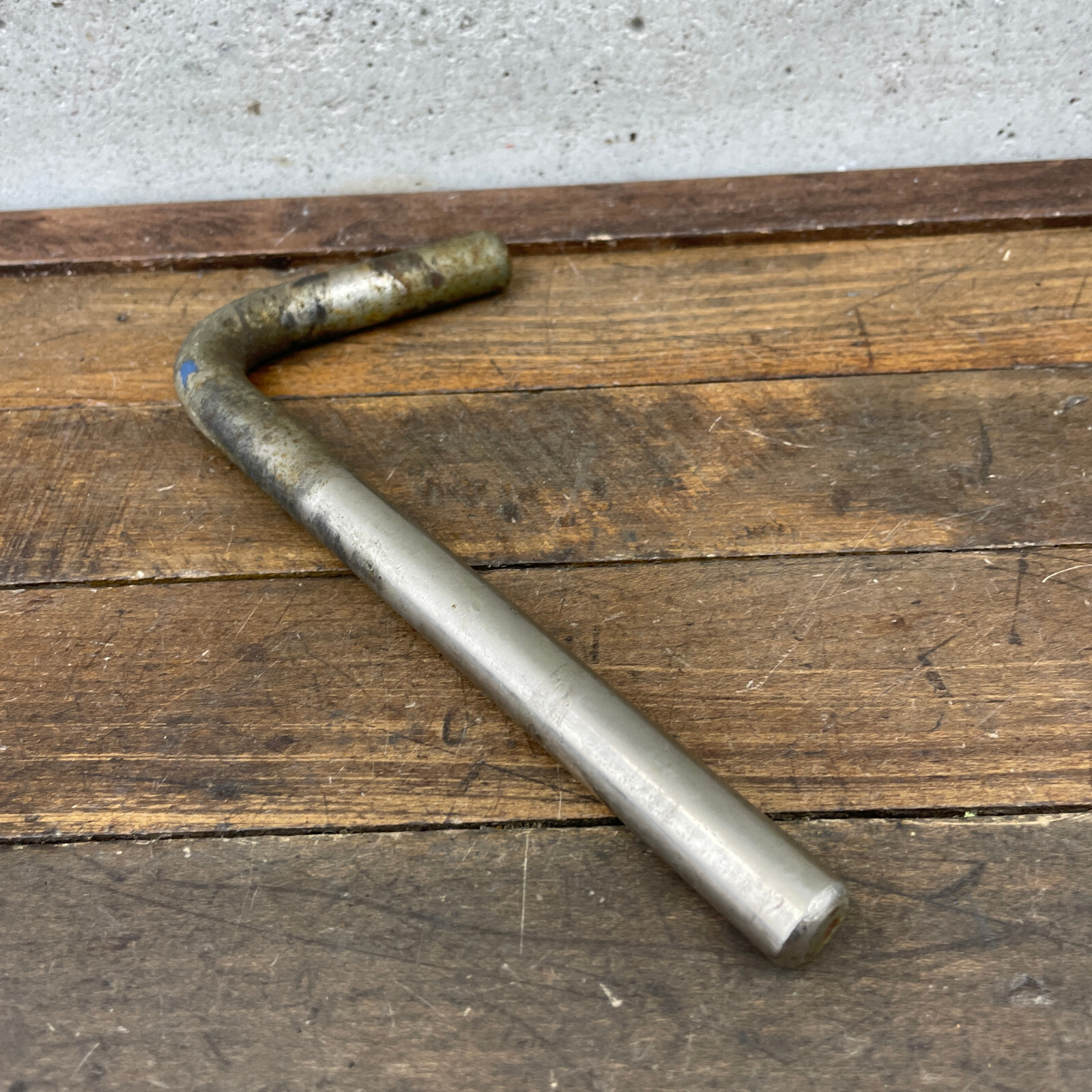 Vintage Lucky 7 Seatpost Prewar 15.9 16 mm Track Bike Vintage Post Wood Rim
