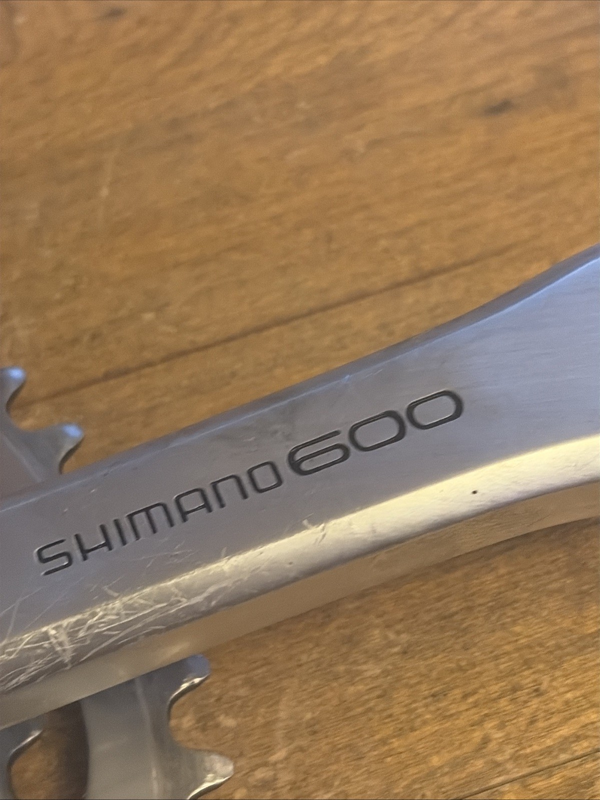 Vintage Shimano 600 Crank Set FC-6207 170 mm 130 BCD 52/42 T 70s 80s Road Bike