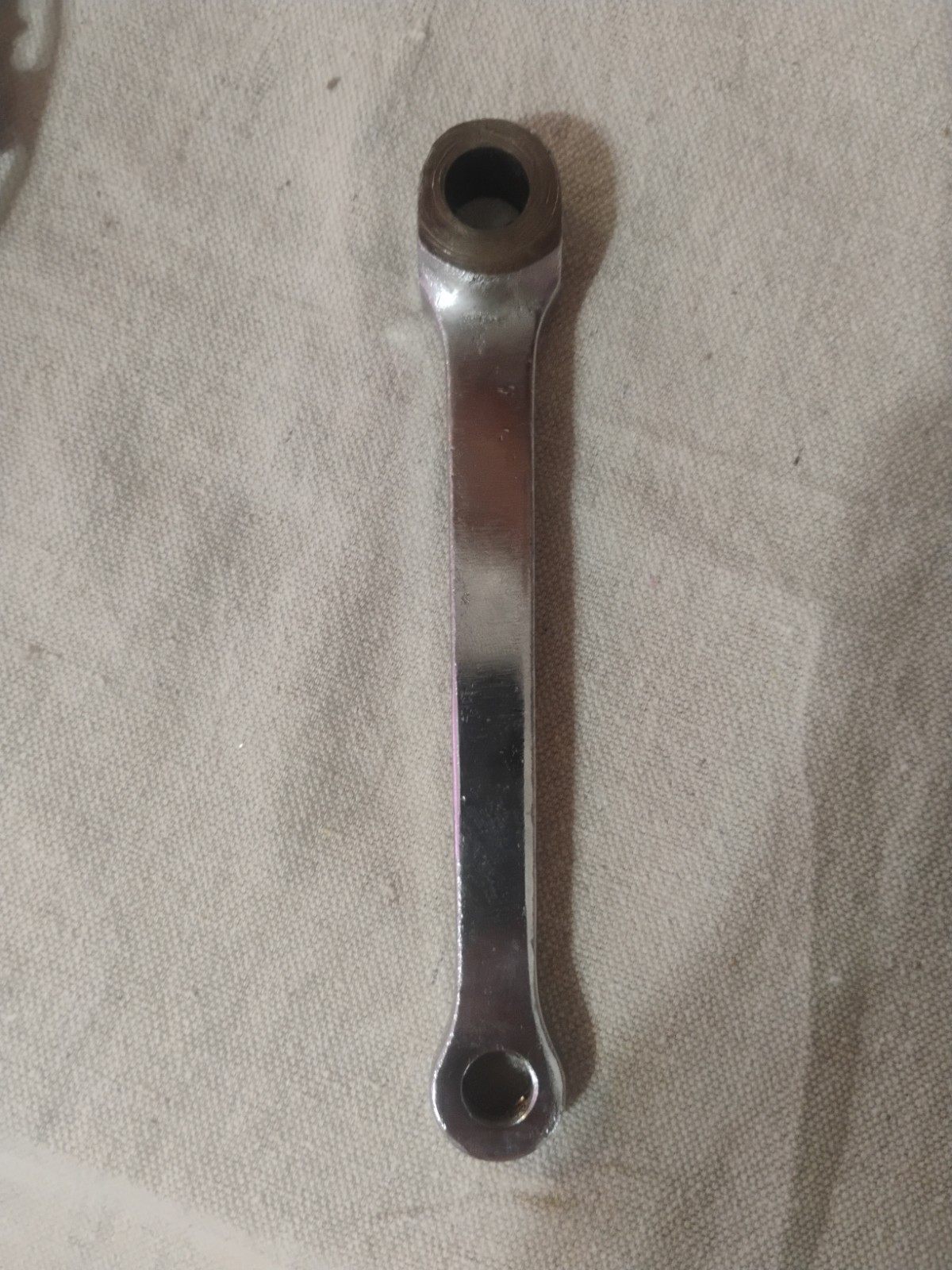 Vintage Nervar Crankset 52/40T 165MM Arm Length For 1/2″ Pedals Made In France
