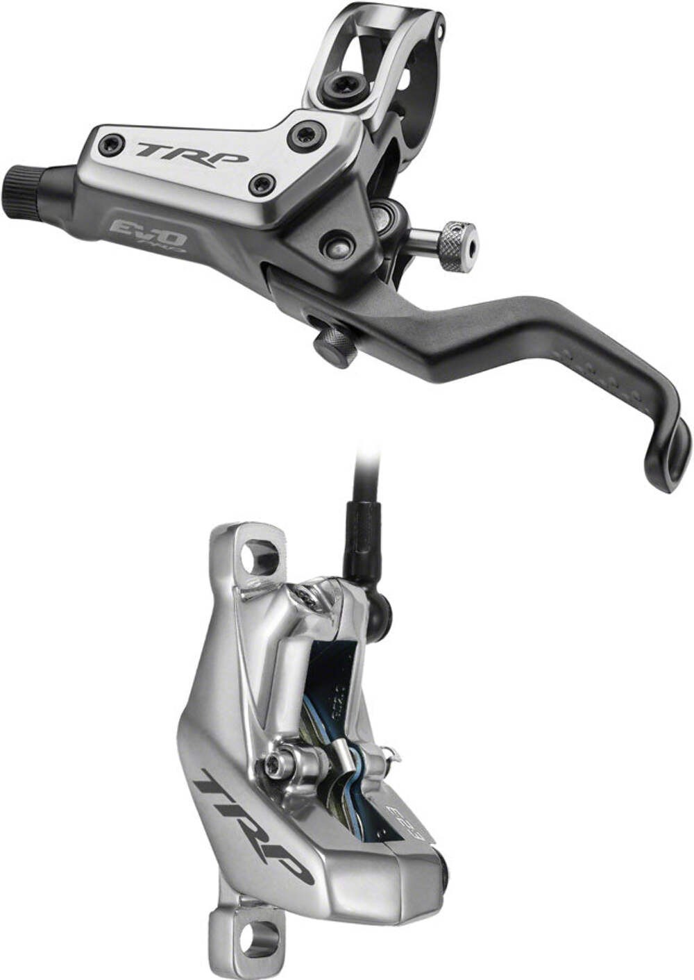 TRP EVO Pro HD-M9040 Disc Brake Lever – Left/Front Rear 1900mm Hose Post Mount 4