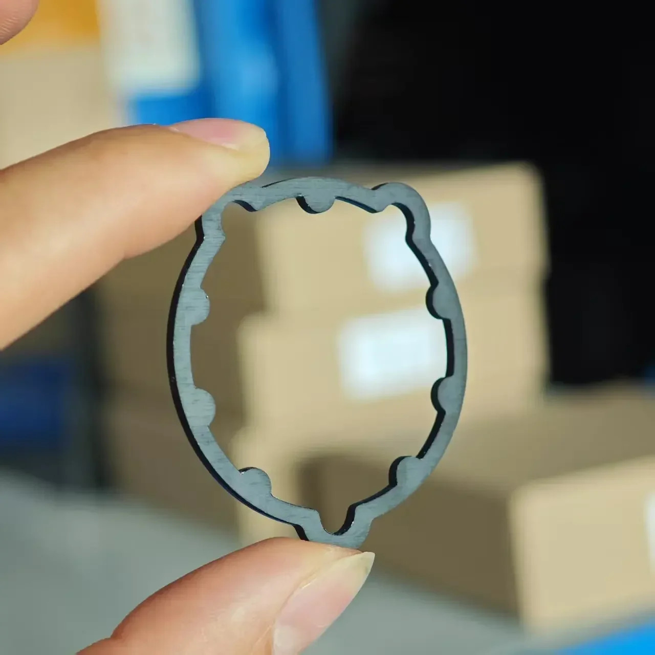Aluminum Alloy 7075-T6 Crank Washer, Thickness 2MM, Suitable for SRAM 3-Pin Cran