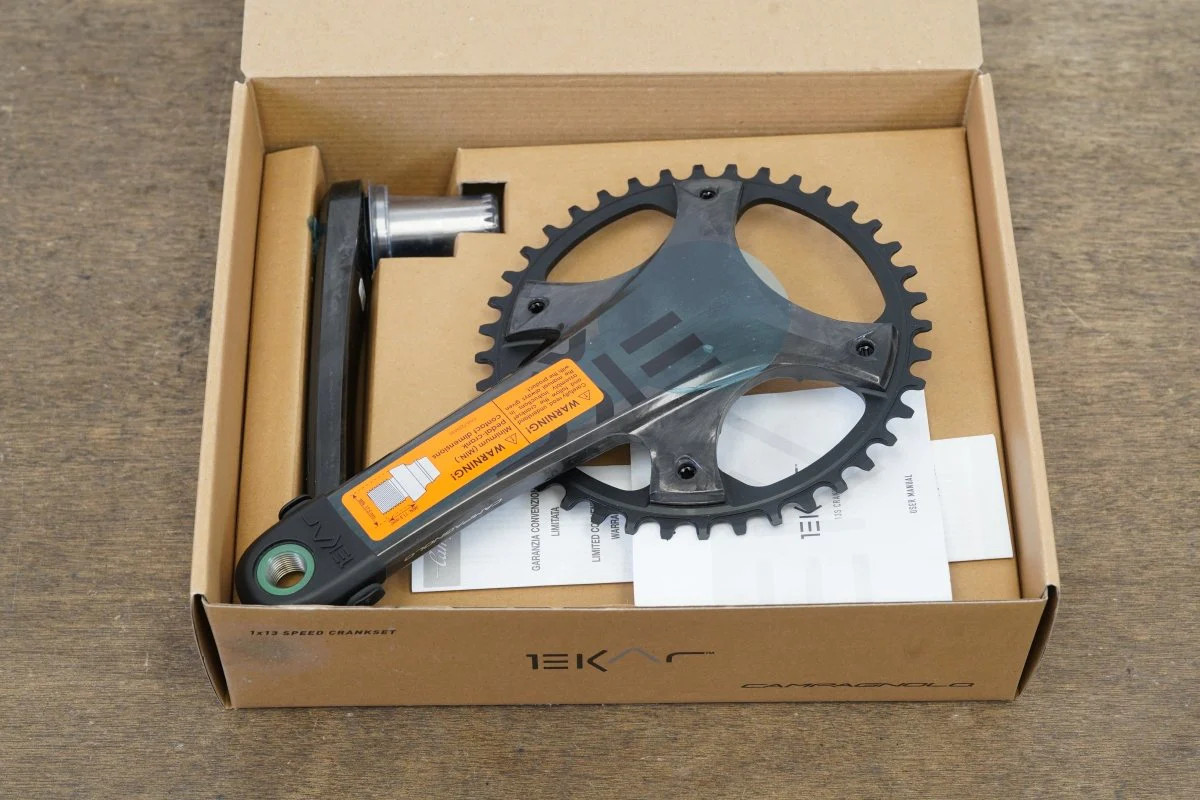 NEW 172.5mm 40T Campagnolo Ekar 1×13 Speed Carbon Crankset 565