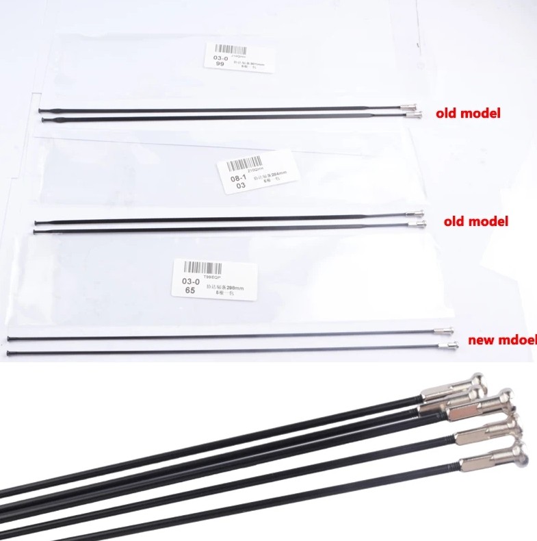 10pcs Spoke Straight Flat Spokes With Spoke Cap For MAVIC CR AK EQ Wheelset Bike
