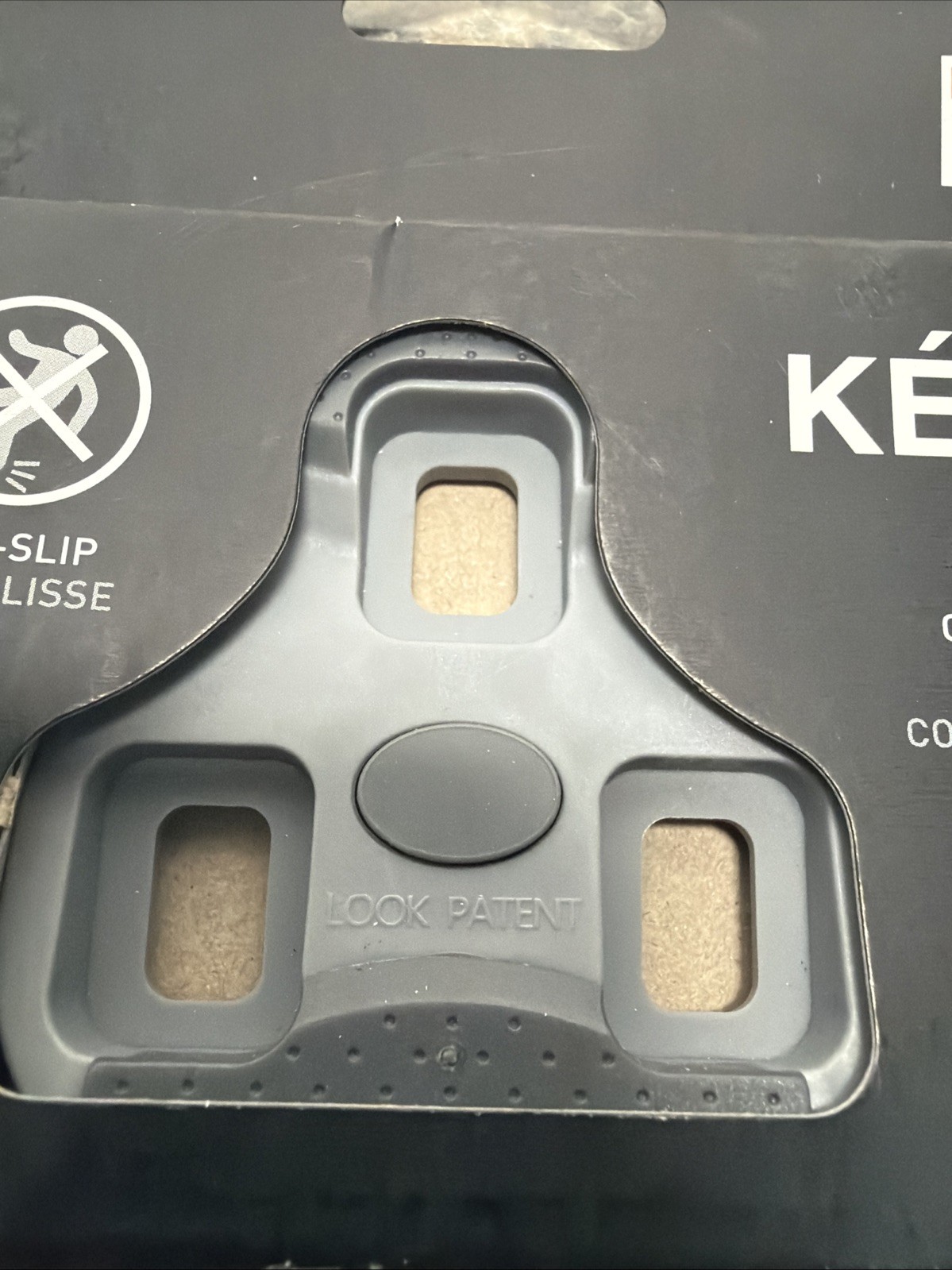 LOOK Keo Grip Gray Cleats 4.5 Degree for Keo Blade Pedals Includes Hardware