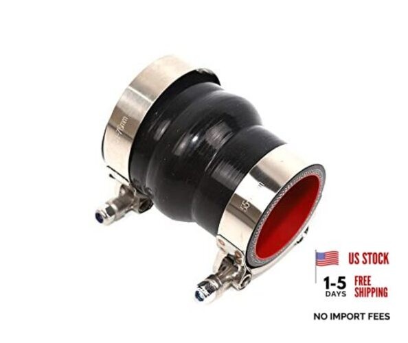 TMKOOL 4-Ply Reinforced High Temperature 2″ to 2.75″ Black – High Temperature