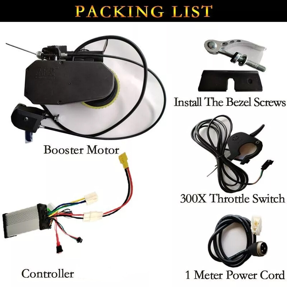 Electric bike Conversion Kit brushless motor Friction Drive Motor 24V,36V DIY