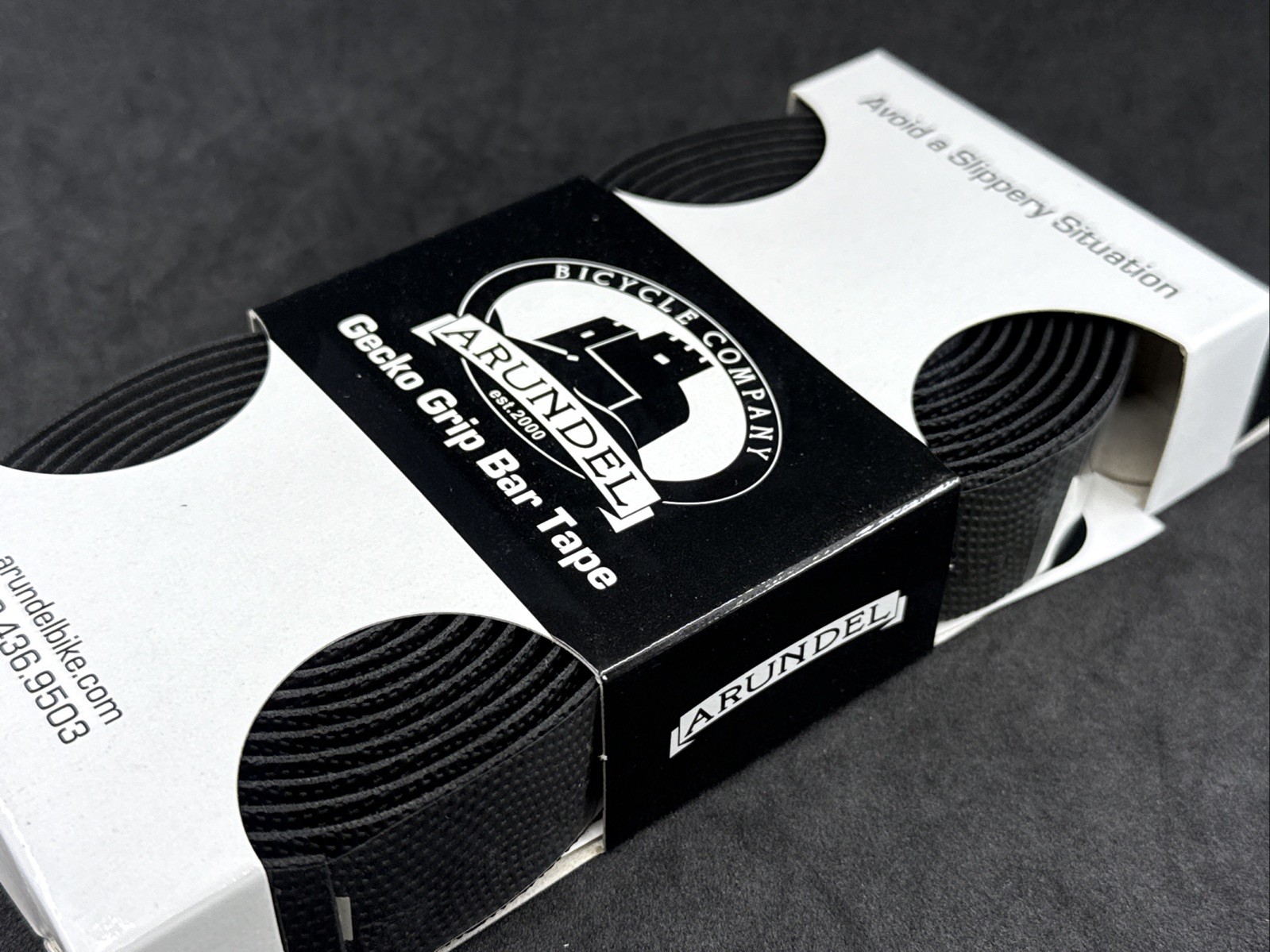 ARUNDEL Gecko Grip Bar Tape BLACK MSRP $30 BUY MULTIPLES & SAVE!