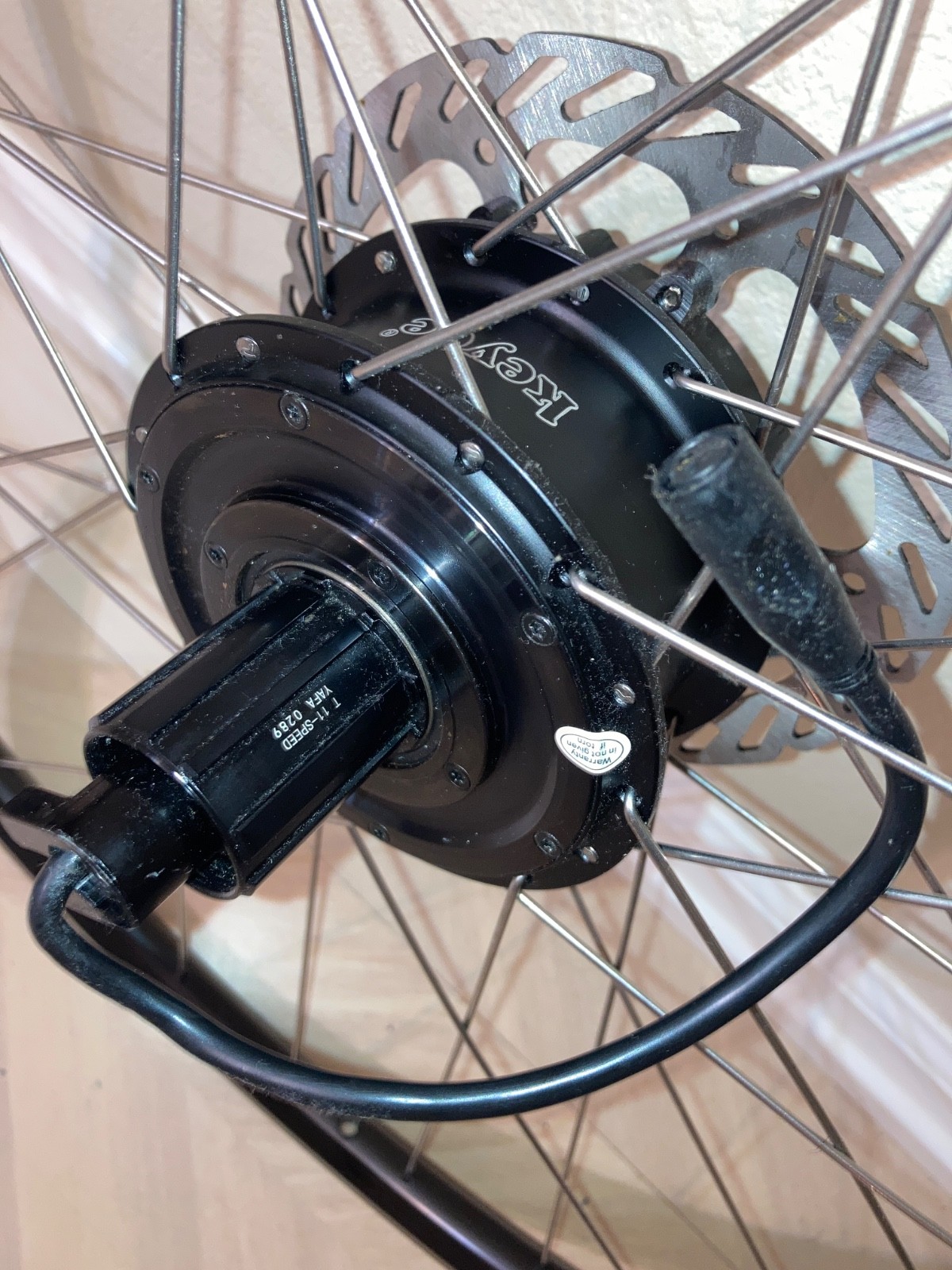 KEYDE Gravel EBike Kit 29 26 27.5/650B 11/12s Thru Axle 500W Motor Hub Plug&Play