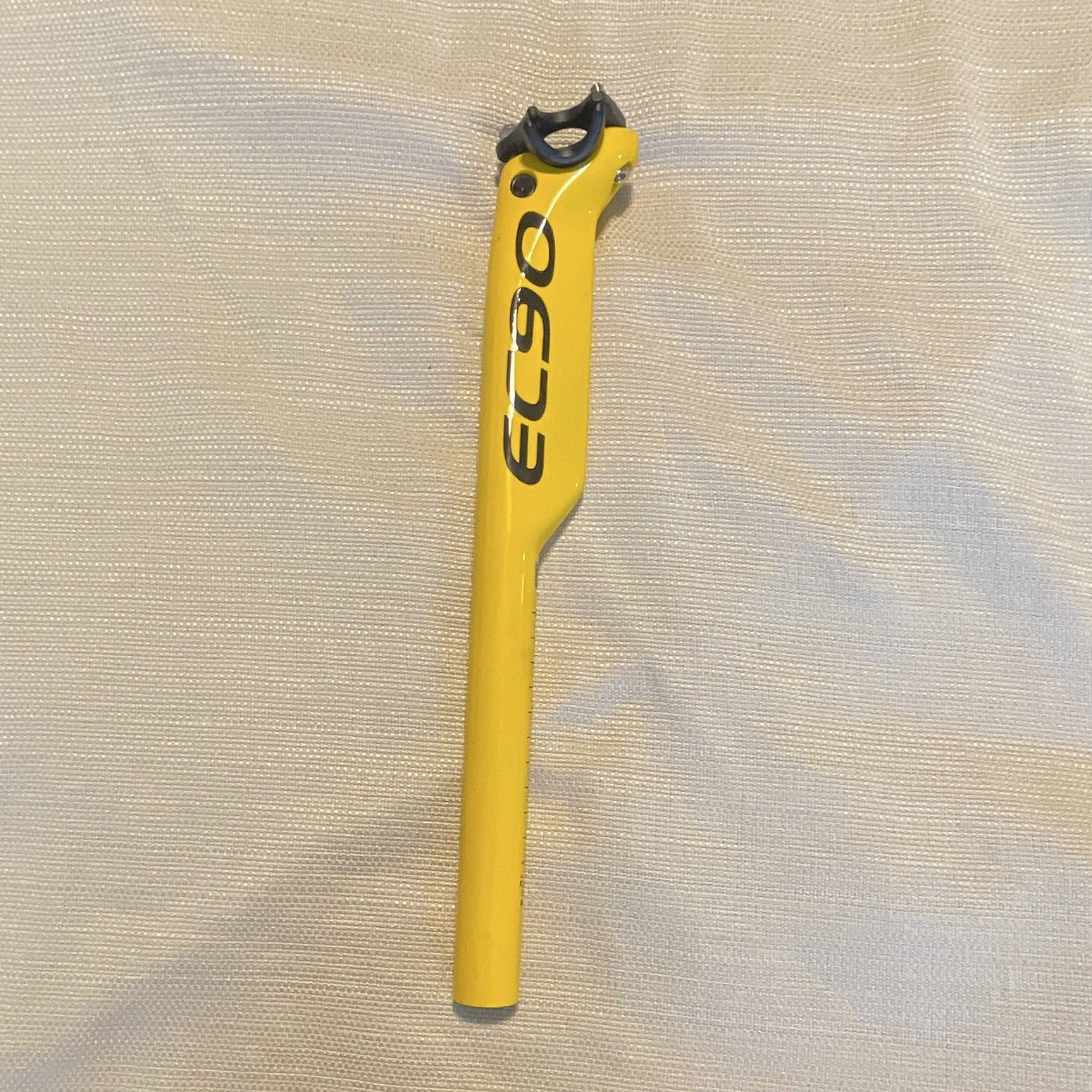 Easton EC90 Carbon Fiber Seatpost Yellow/Black 27.2mm X 350 mm