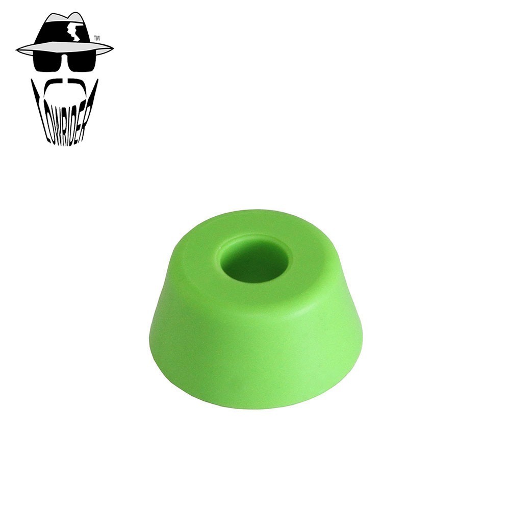 ORIGINAL LOWRIDER 8 Ball Branded Bicycle Springer Cushion Rubber Green 32x16mm.