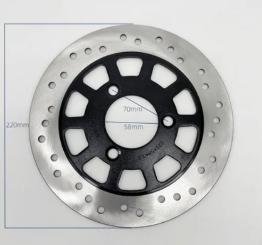 Universal 180/190/220mm Motorcycle Scooters Brak E-motorcycle Rotor Brake Disc