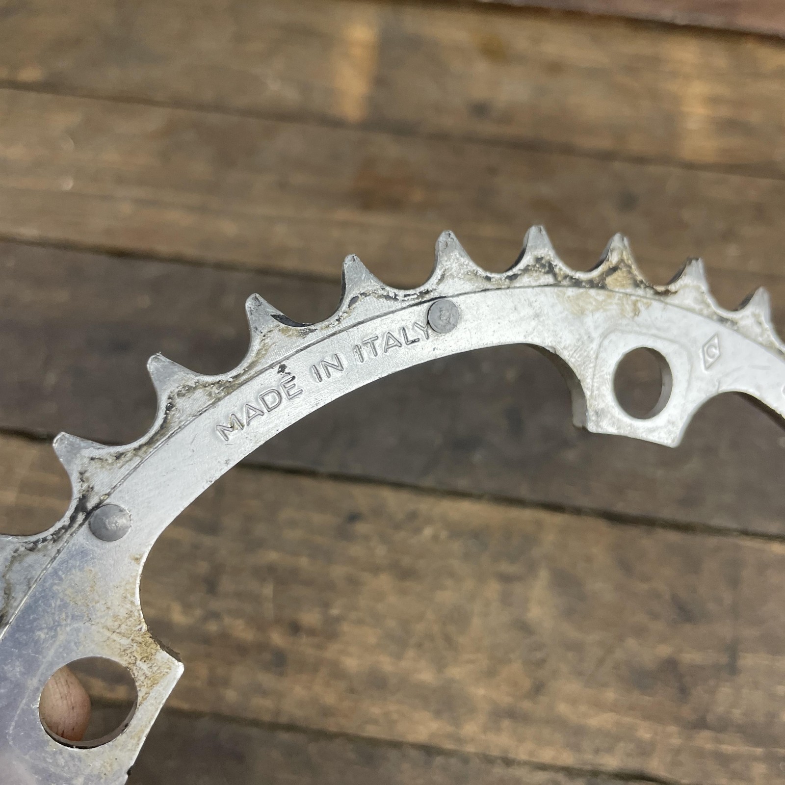 Vintage Campagnolo Chainring 42t 135 BCD Road Bike Made in Italy 45g Brev 5-Bolt