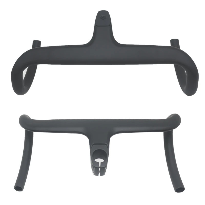 -10 Degree Road Bike Handlebar Carbon Internal Cable Wiring Bicycle Aero Bar