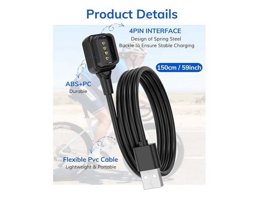 Replacement USB Charging Cable for Di2 EW-EC300, Compatible with Shimano 12-Spee