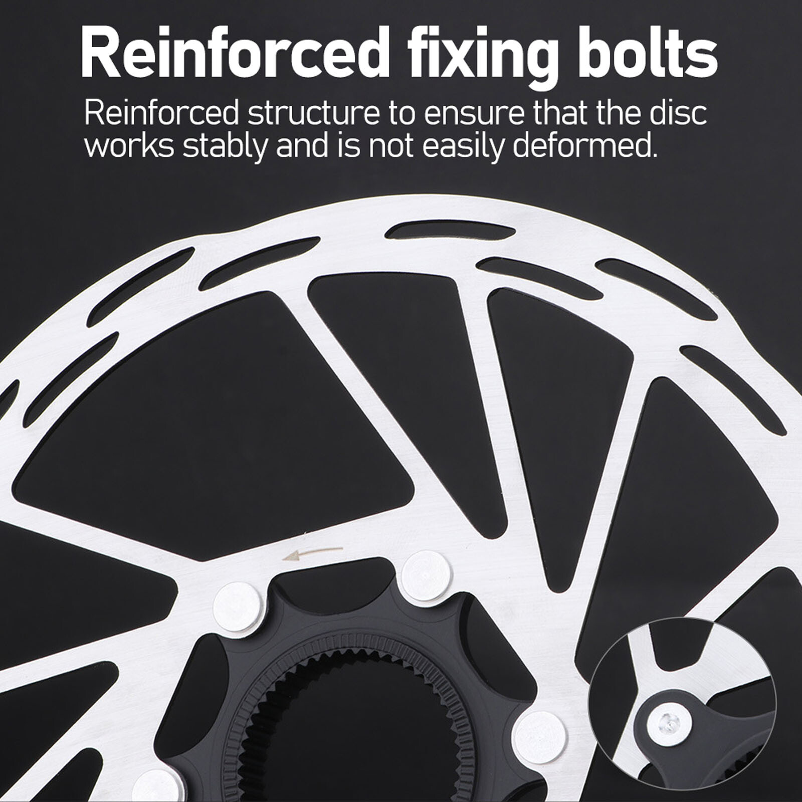 IIIPRO Bike Centerlock Rotor Road MTB Bicycle Disc Brake Rotor 140/160/180/203mm