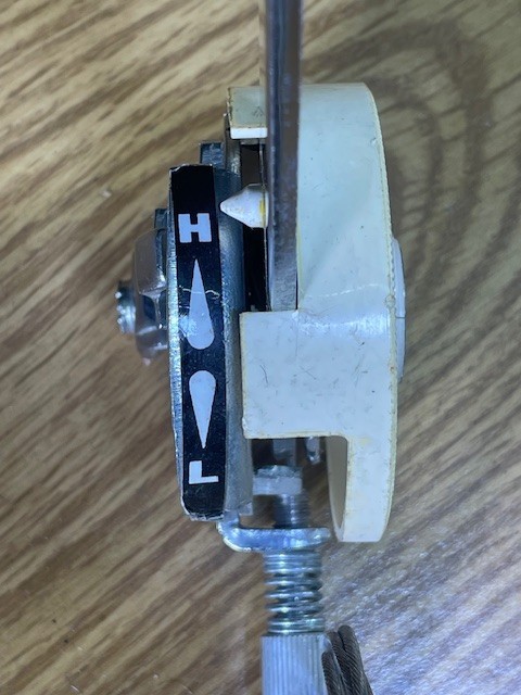 Vintage Shimano Stick Shift 3 Speed Shifter Muscle Bike 333 – White