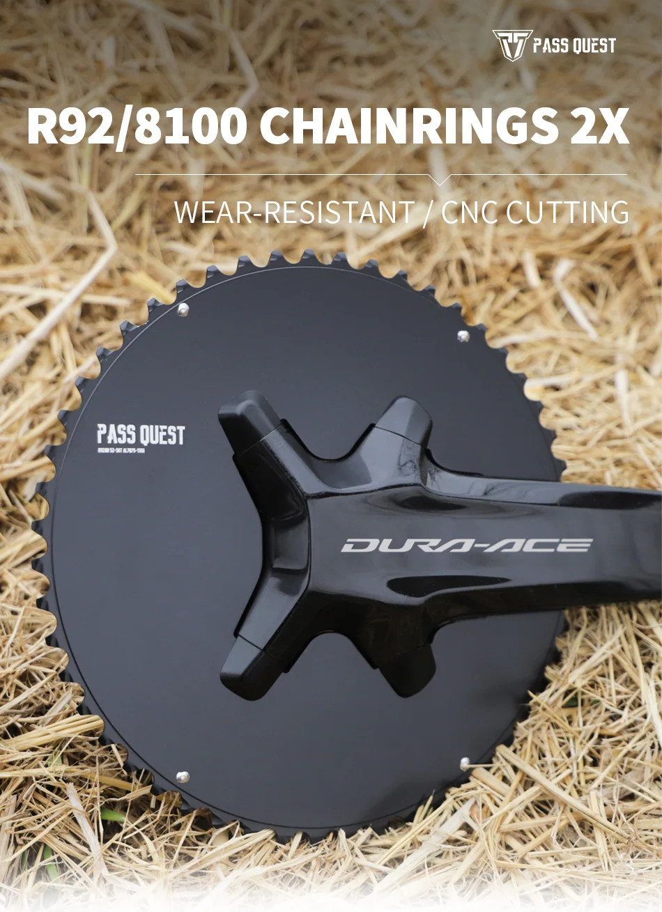 For Shimano ULTEGRA R8100 Dura-ace R9200 48-35T 56-42T Double Chainrings 110BCD