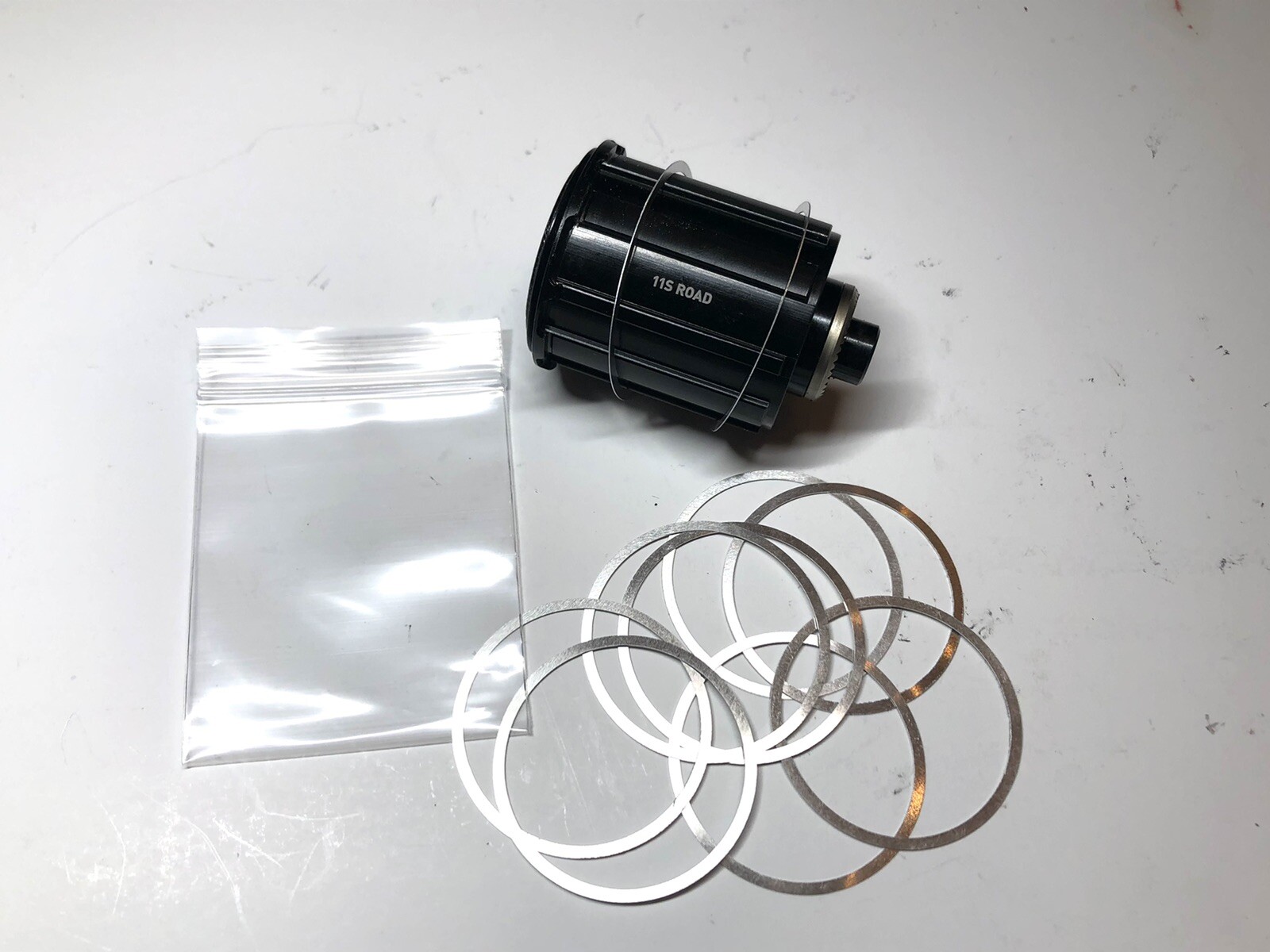 Cassette Cog Spacer Washer 0.2 mm fits Shimano SRAM Freehub Body New Bag Of 10