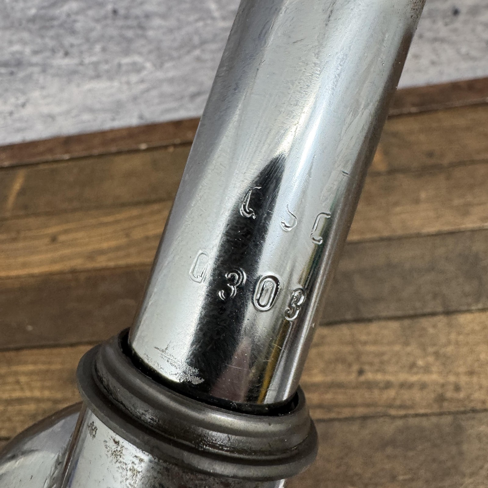 Vintage BMX Freestyle Fork 20in 1 1/8 Threadless Chrome Bike 10mm Dropouts