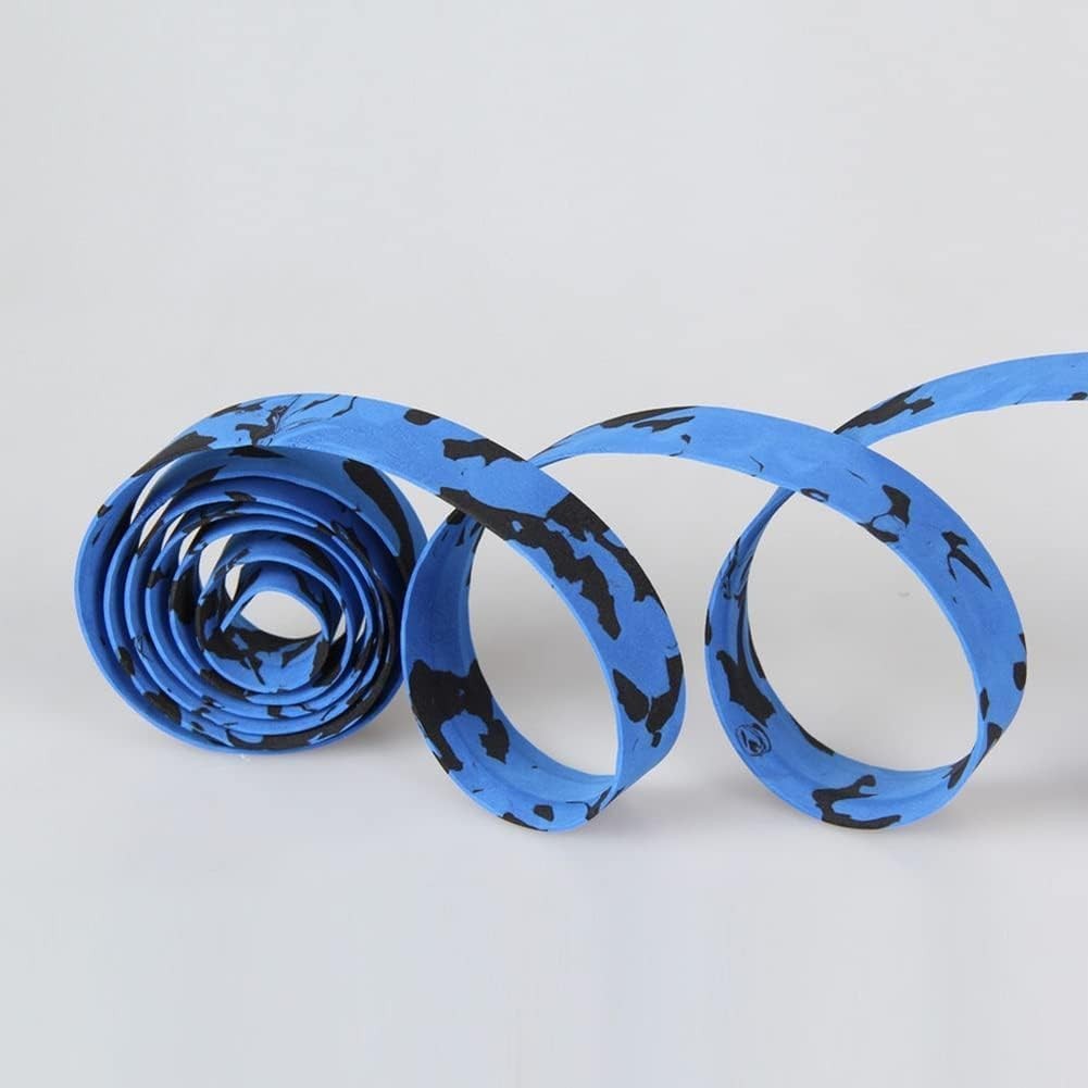 2 Rolls Bike Handlebar Tape Cycling Bar Wrap With Plugs Bicycle Grip Tape