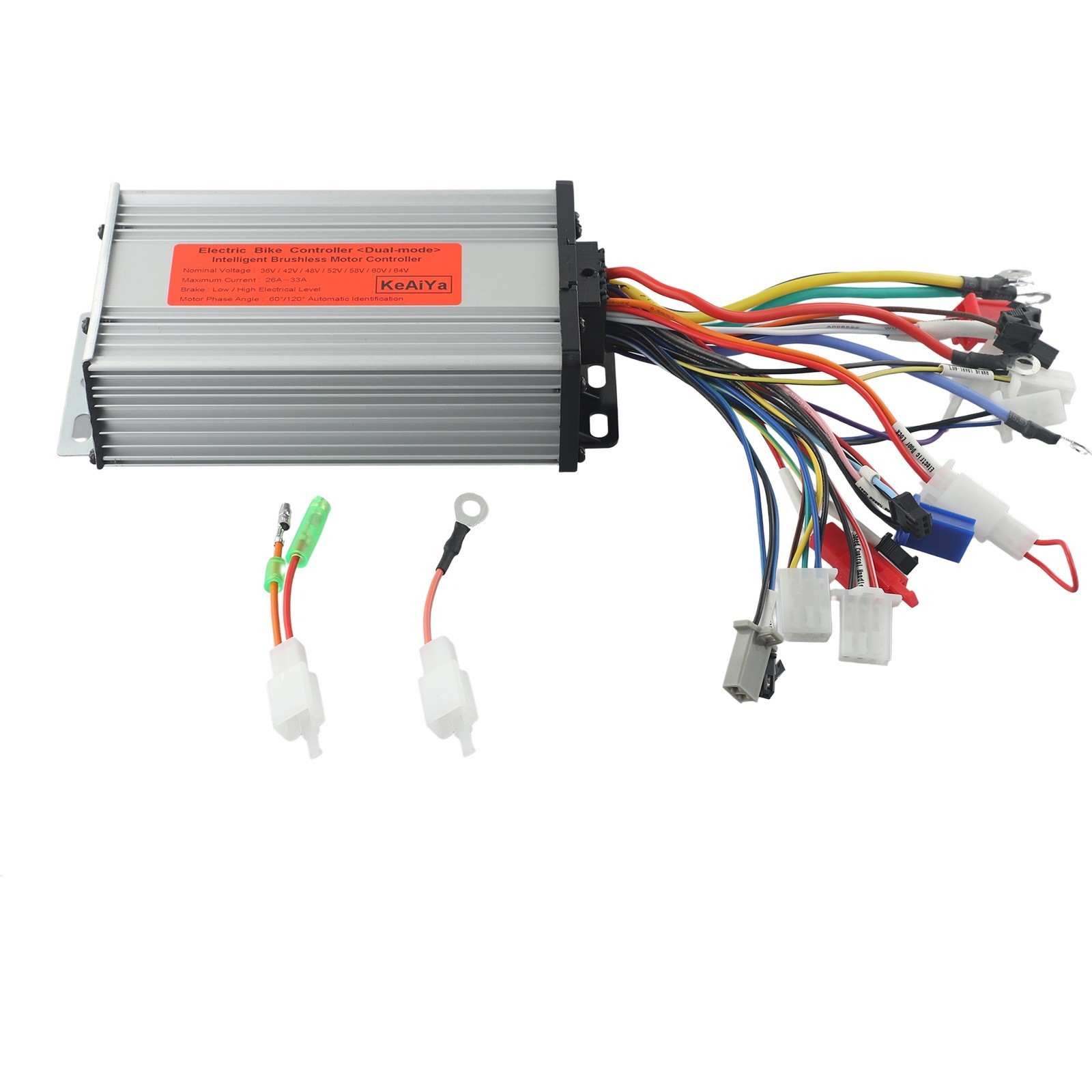 24V36V48V52V60V Intelligent Dual Mode Controller for Electric Bikes 500W 800W