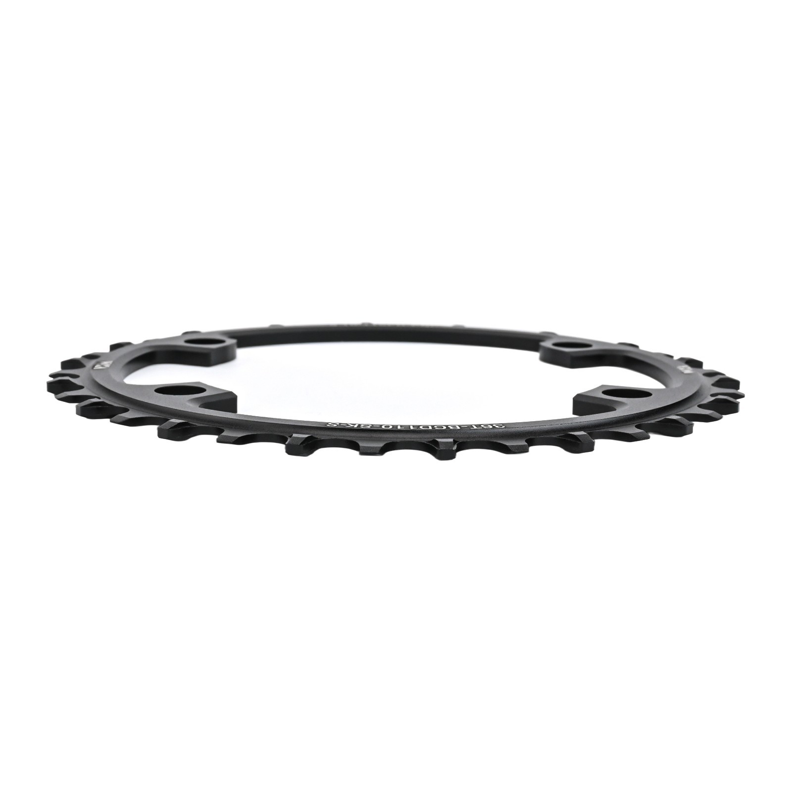 Road Bike Single Chainring CNC Aluminum Alloy 110BCD with Teeth Options